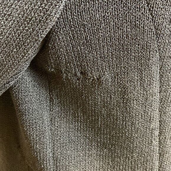 St. John Basic black knit classic blazer cardigan size 8 Luxury - Picture 5 of 10